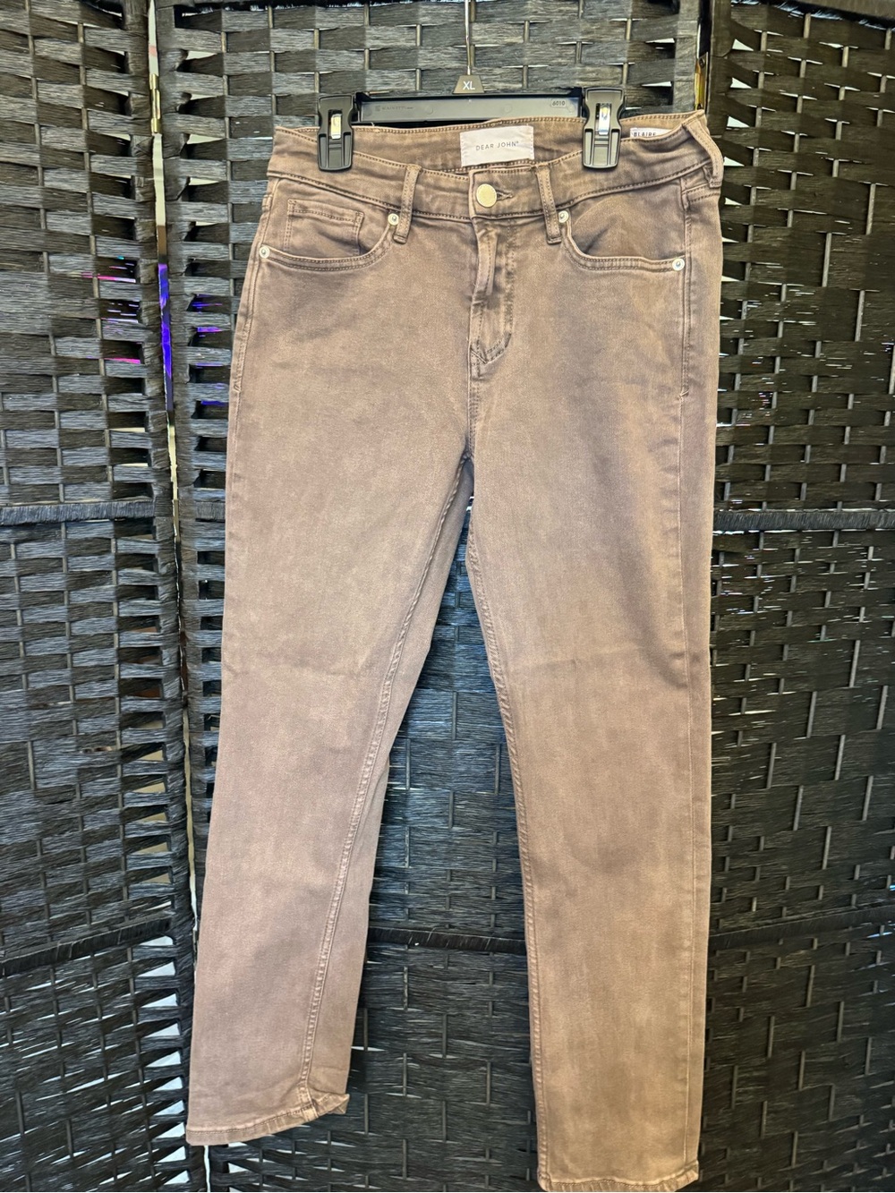 Dear John Skinny Jeans in Warm Brown Wash